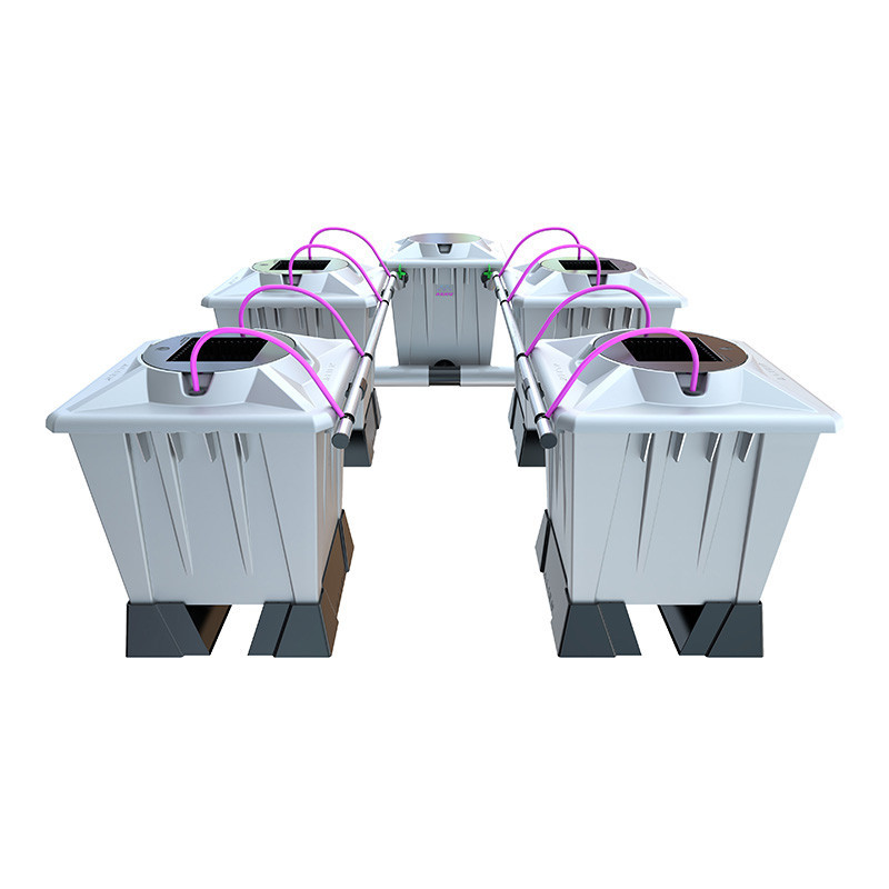 Alien Aero Pro Silver System - 4 x 15L potten -.. Alien Hydroponics