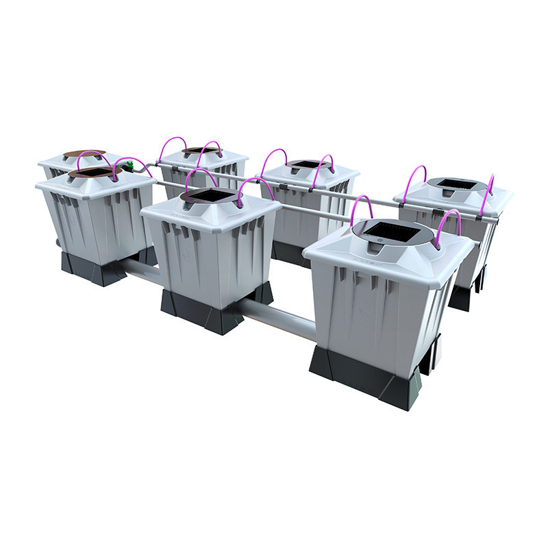 Alien Aero Pro Silver systeem - 6 x 15L potten -.. Alien Hydroponics