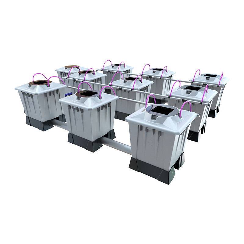 Alien sistema Aero Pro Silver - 9 macetas de 15L + tanque de 120L - Alien Hidroponía Alien sistema Aero Pro Silver - 9 macetas de 15L + tanque de 120L - Alien Hidroponía