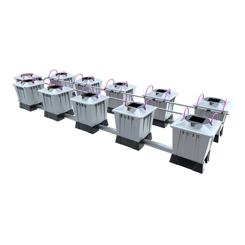 Alien Aero Pro Silver System - 10 x 15L potten - Alien Hydroponics Alien Aero Pro Silver System - 10 x 15L potten - Alien Hydroponics