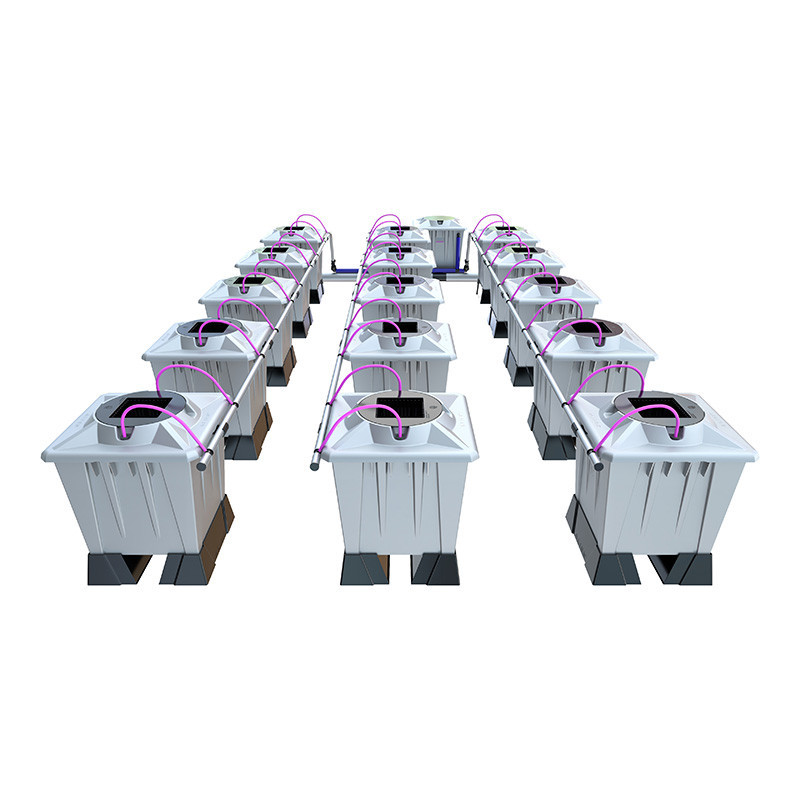 Alien Aero Pro Silver System - 15 x 15L potten - Alien Hydroponics Alien Aero Pro Silver System - 15 x 15L potten - Alien Hydroponics