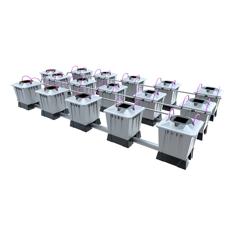 Alien sistema Aero Pro Silver - 15 macetas de 15L + tanque 280L - Alien Hidroponía Alien sistema Aero Pro Silver - 15 macetas de 15L + tanque 280L - Alien Hidroponía