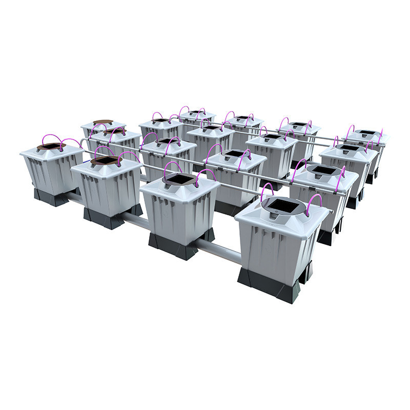 Alien Aero Pro Silver System - 16 x 15L potten - Alien Hydroponics