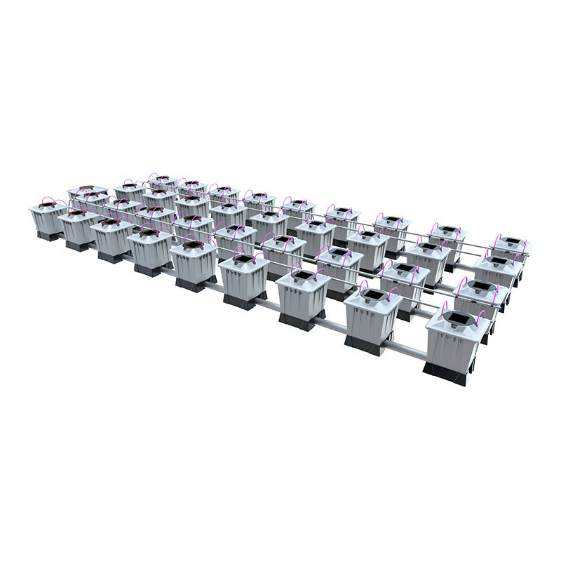 Alien sistema Aero Pro Plata - 36 macetas de 15L + tanque de 550L - Alien Hidroponía Alien sistema Aero Pro Plata - 36 macetas de 15L + tanque de 550L - Alien Hidroponía