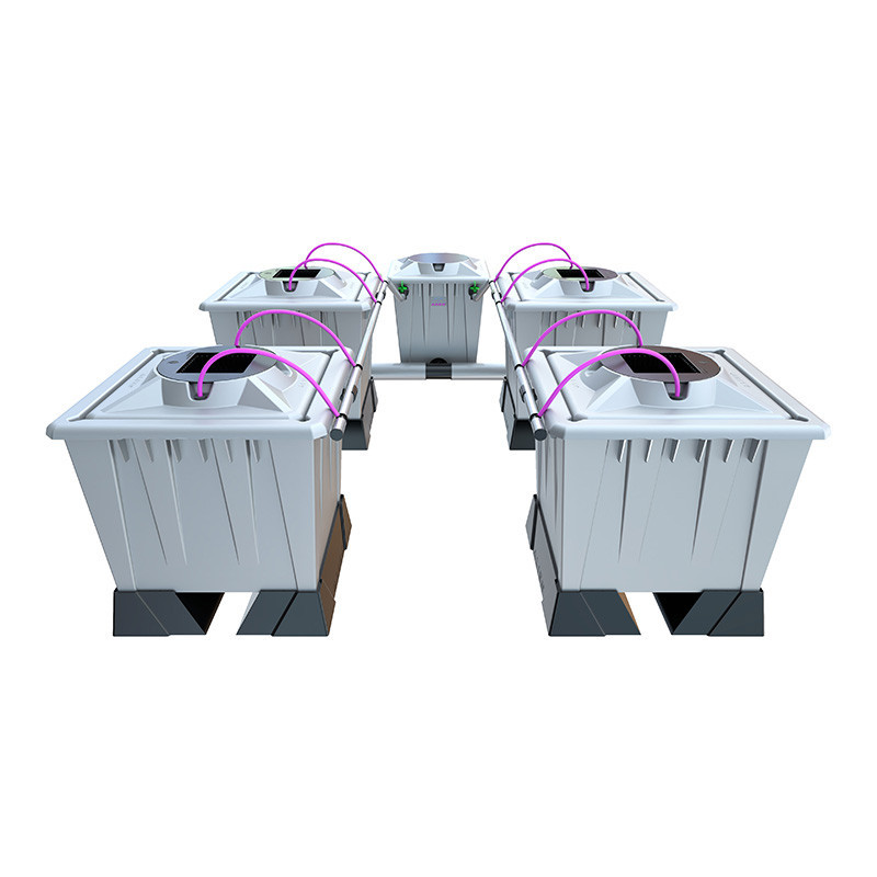 Alien Aero Pro Silver System - 4 x 30L potten -.. Alien Hydroponics Alien Aero Pro Silver System - 4 x 30L potten -.. Alien Hydroponics