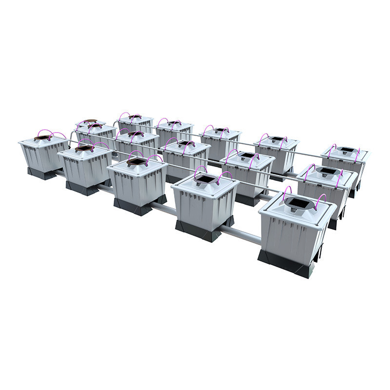 Alien sistema Aero Pro Silver - 15 macetas de 30L + tanque 280L - Alien Hidroponía Alien sistema Aero Pro Silver - 15 macetas de 30L + tanque 280L - Alien Hidroponía