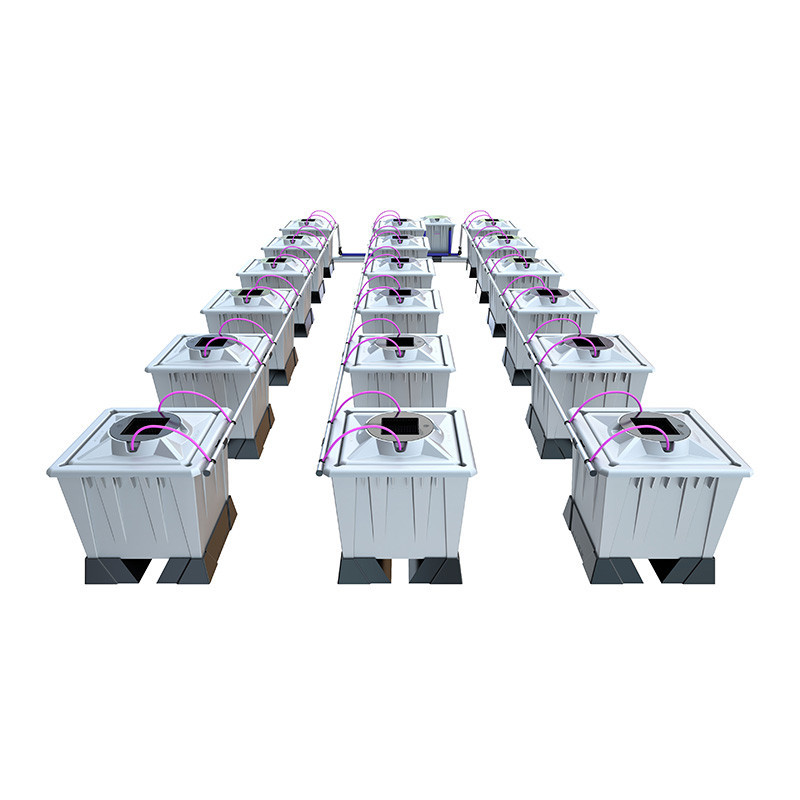 Alien Aero Pro Silver System - 18 x 30L potten - Alien Hydroponics Alien Aero Pro Silver System - 18 x 30L potten - Alien Hydroponics