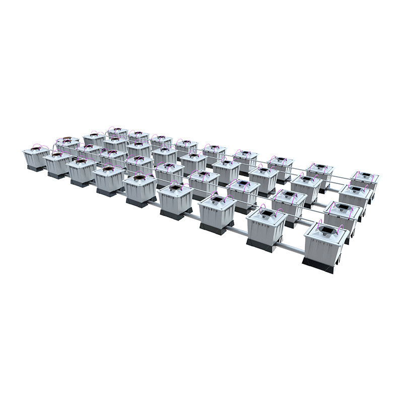 Alien sistema Aero Pro Plata - 36 macetas de 30L + tanque de 550L - Alien Hidroponía Alien sistema Aero Pro Plata - 36 macetas de 30L + tanque de 550L - Alien Hidroponía