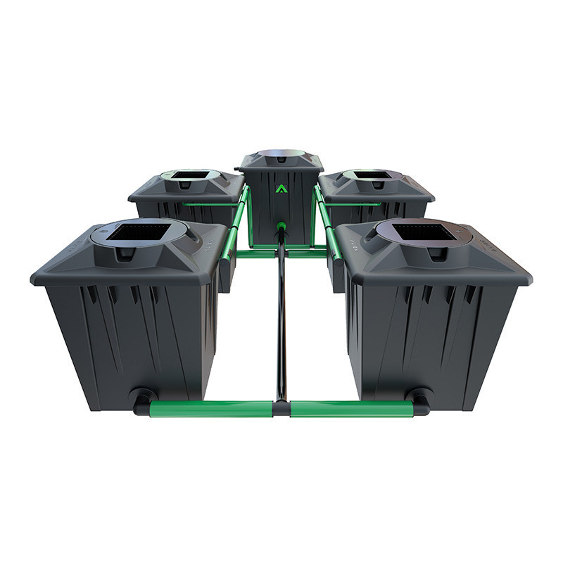 Alien RDWC Black System - 4 x 20L pots - Alien Hydroponics