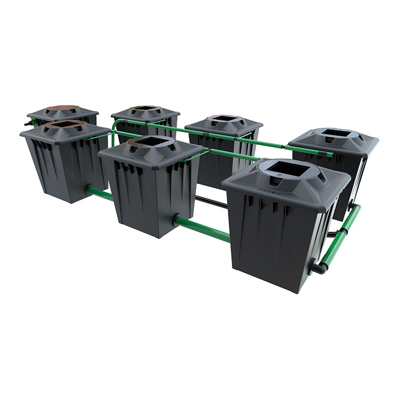 ALIEN RDWC BLACK 6POTS 20L RESERVOIR 120L