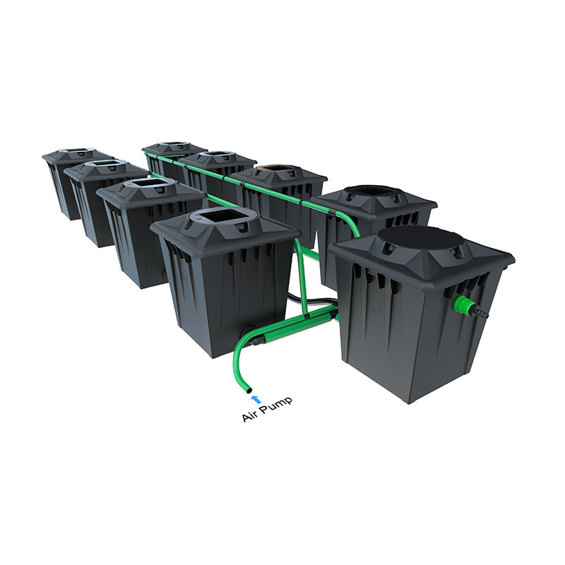 ALIEN RDWC BLACK 8POTS 20L RESERVOIR 120L ALIEN RDWC BLACK 8POTS 20L RESERVOIR 120L