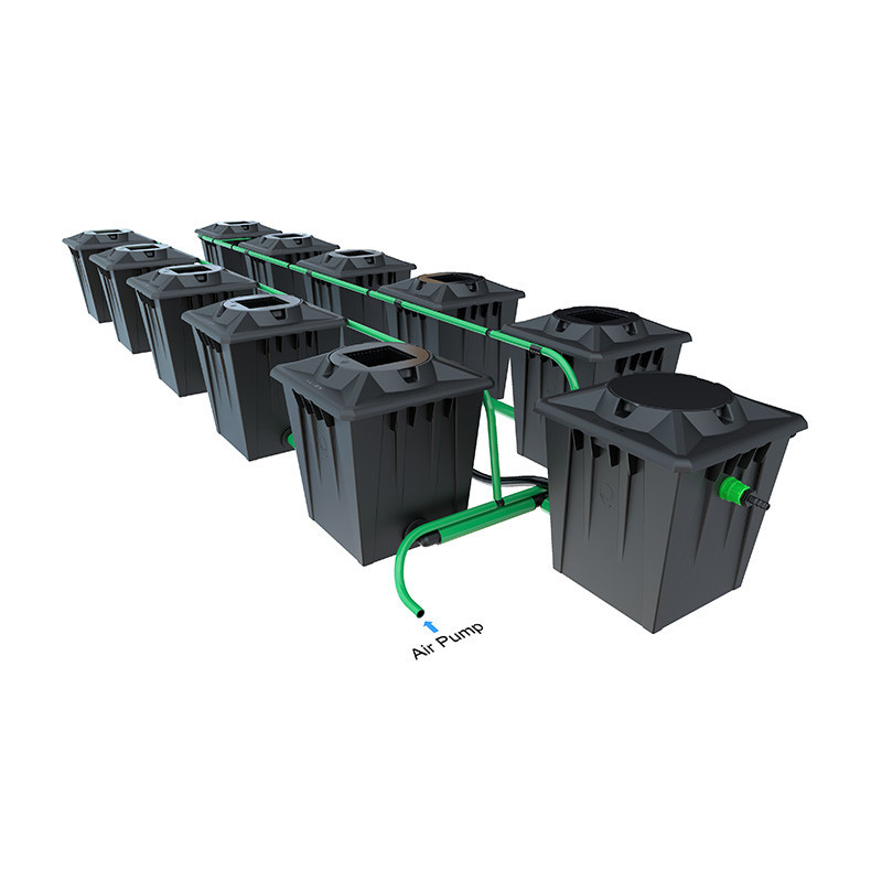 ALIEN RDWC BLACK 10POTS 20L RESERVOIR 120L ALIEN RDWC BLACK 10POTS 20L RESERVOIR 120L