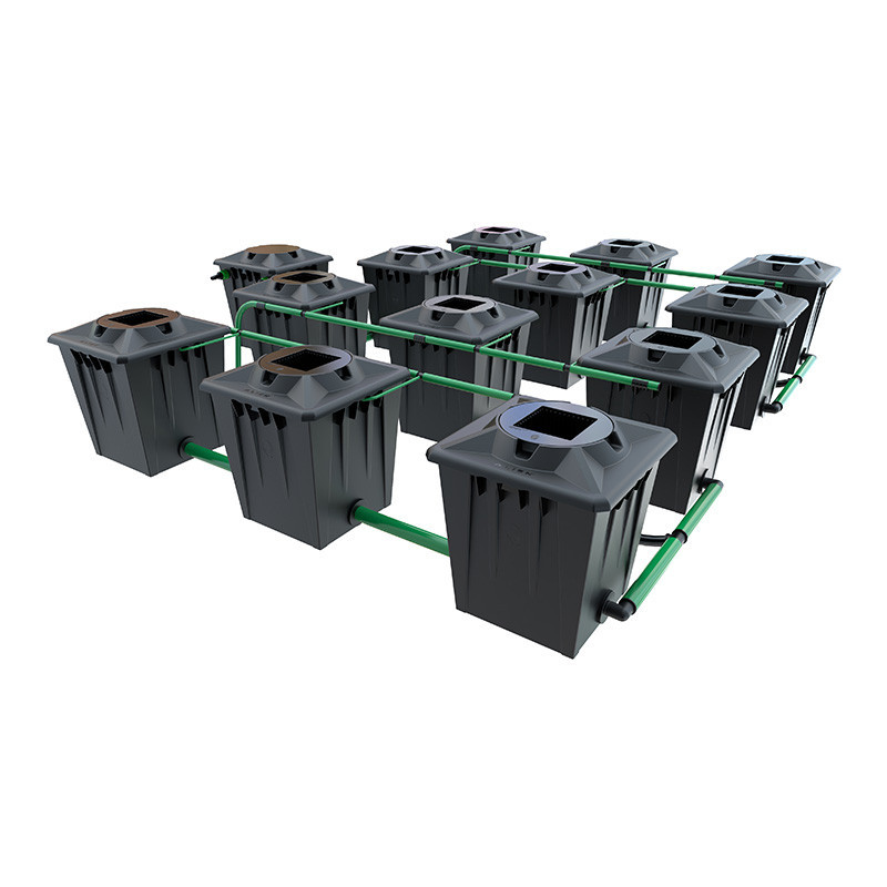 ALIEN RDWC BLACK 12POTS 20L RESERVOIR 120L ALIEN RDWC BLACK 12POTS 20L RESERVOIR 120L
