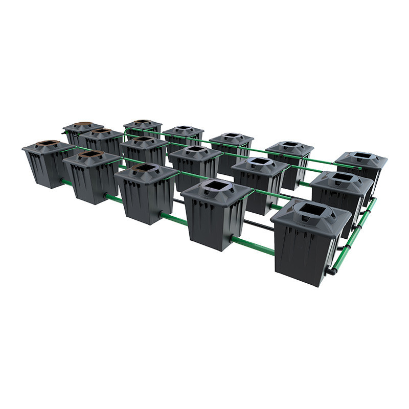 ALIEN RDWC BLACK 15POTS 20L RESERVOIR 280L