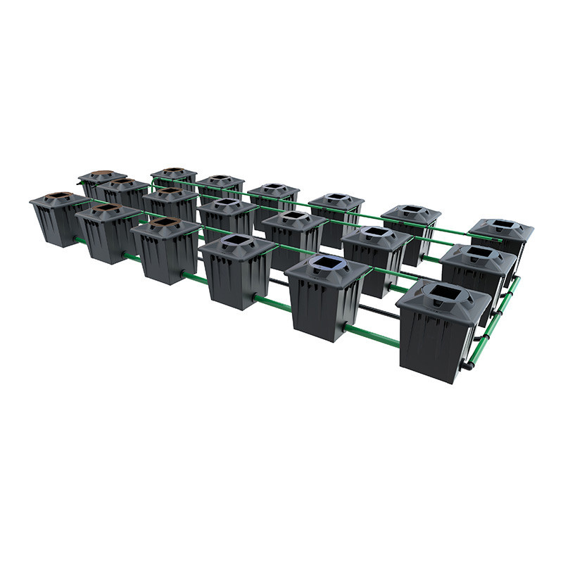 Alien RDWC Black System - 18 x 20L pots - Alien Hydroponics