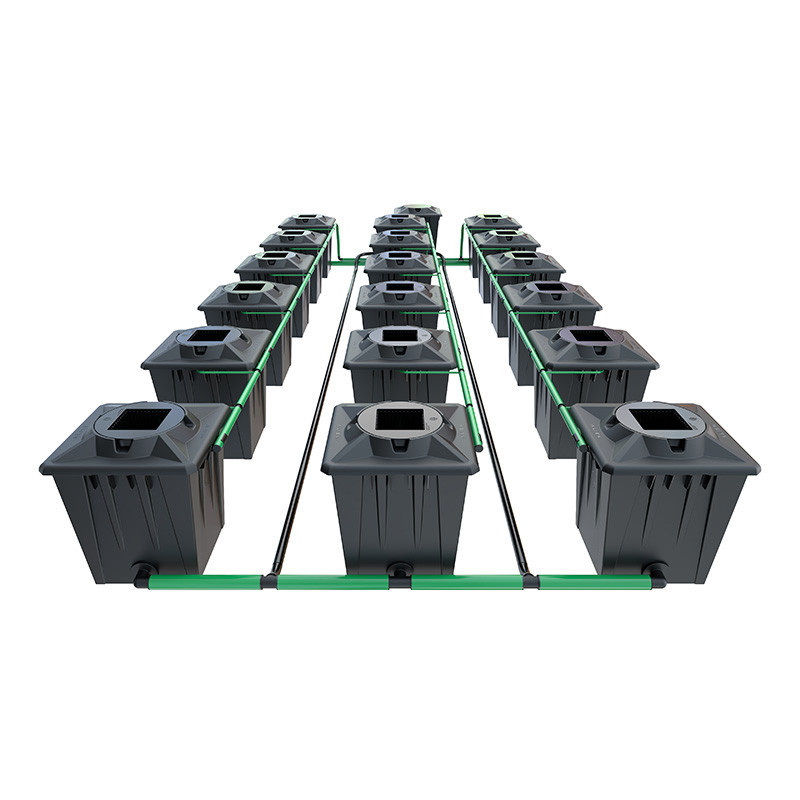 Alien RDWC Black System - 18 x 20L pots - Alien Hydroponics