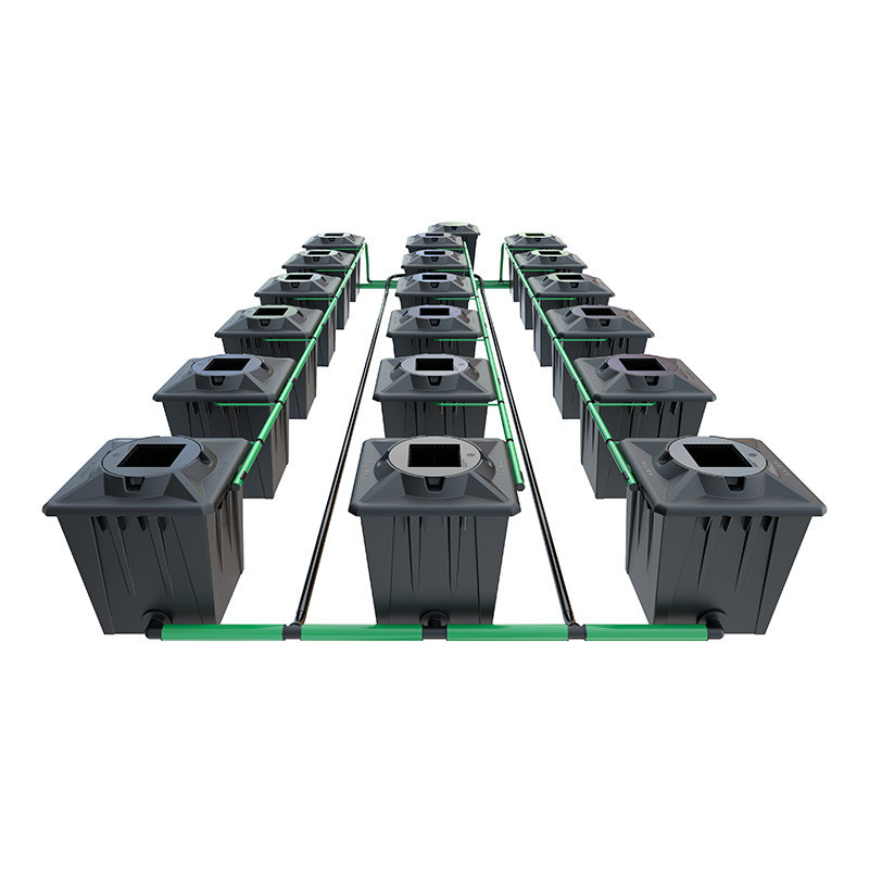 ALIEN RDWC BLACK 18POTS 20L RESERVOIR 280L