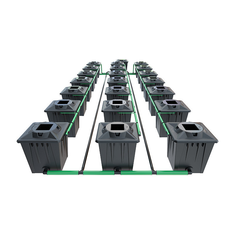 ALIEN RDWC BLACK 21POTS 20L RESERVOIR 280L
