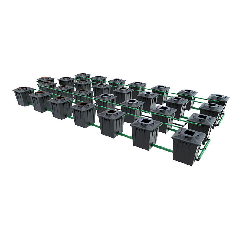 Alien RDWC Black System - 28 x 20L pots - Alien Hydroponics