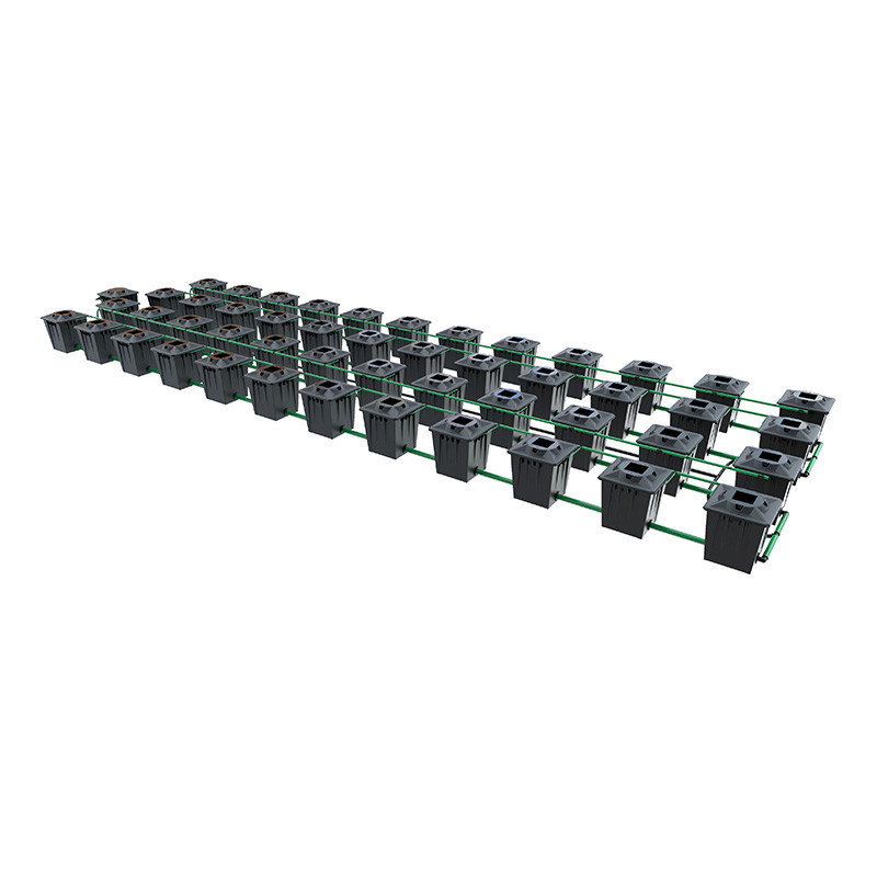 Alien RDWC Black System - 48 x 20L potten -.. Alien Hydroponics Alien RDWC Black System - 48 x 20L potten -.. Alien Hydroponics