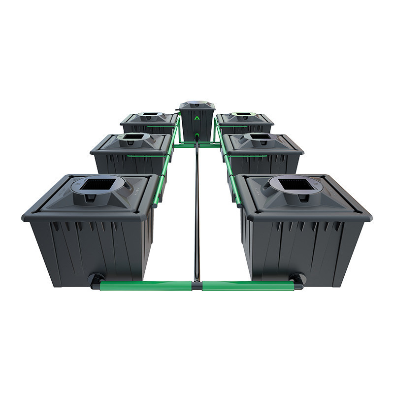 ALIEN RDWC BLACK 6POTS 36L RESERVOIR 120L