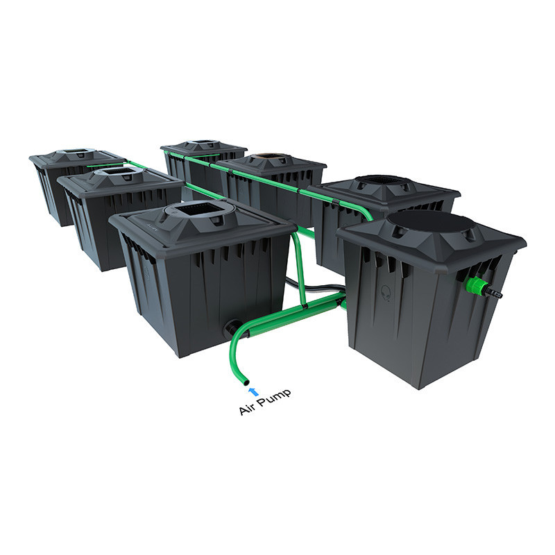 ALIEN RDWC BLACK 6POTS 36L RESERVOIR 120L ALIEN RDWC BLACK 6POTS 36L RESERVOIR 120L