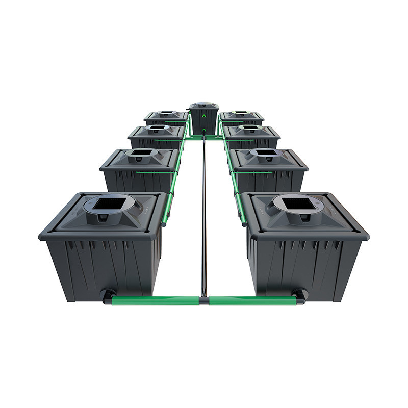 Alien RDWC Black System - 8 x 36L pots - Alien Hydroponics