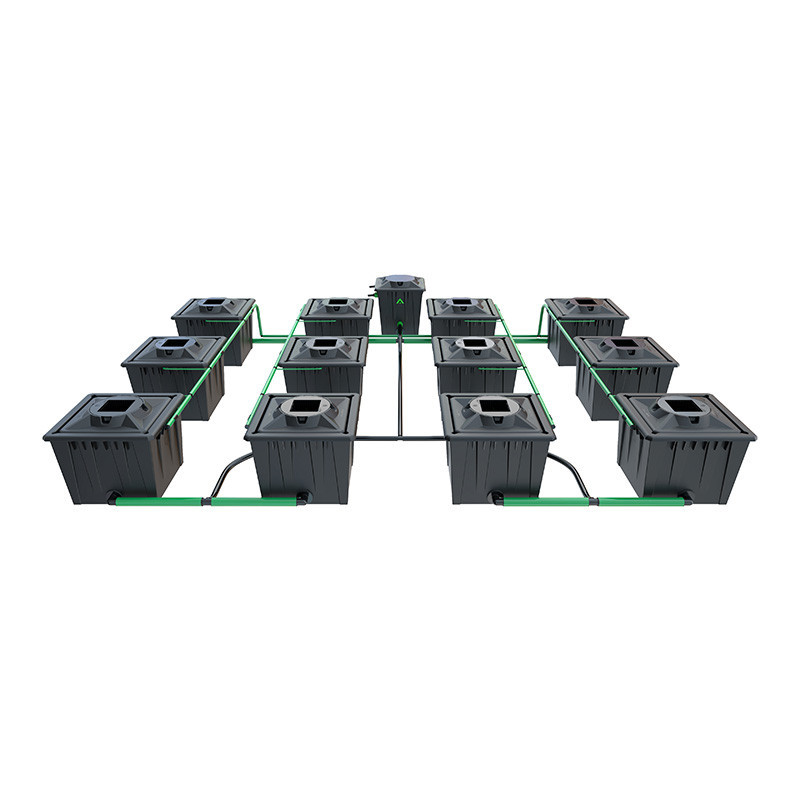 ALIEN RDWC BLACK 12POTS 36L RESERVOIR 120L