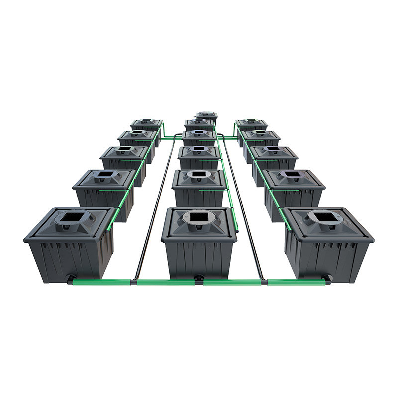 ALIEN RDWC BLACK 15POTS 36L RESERVOIR 280L
