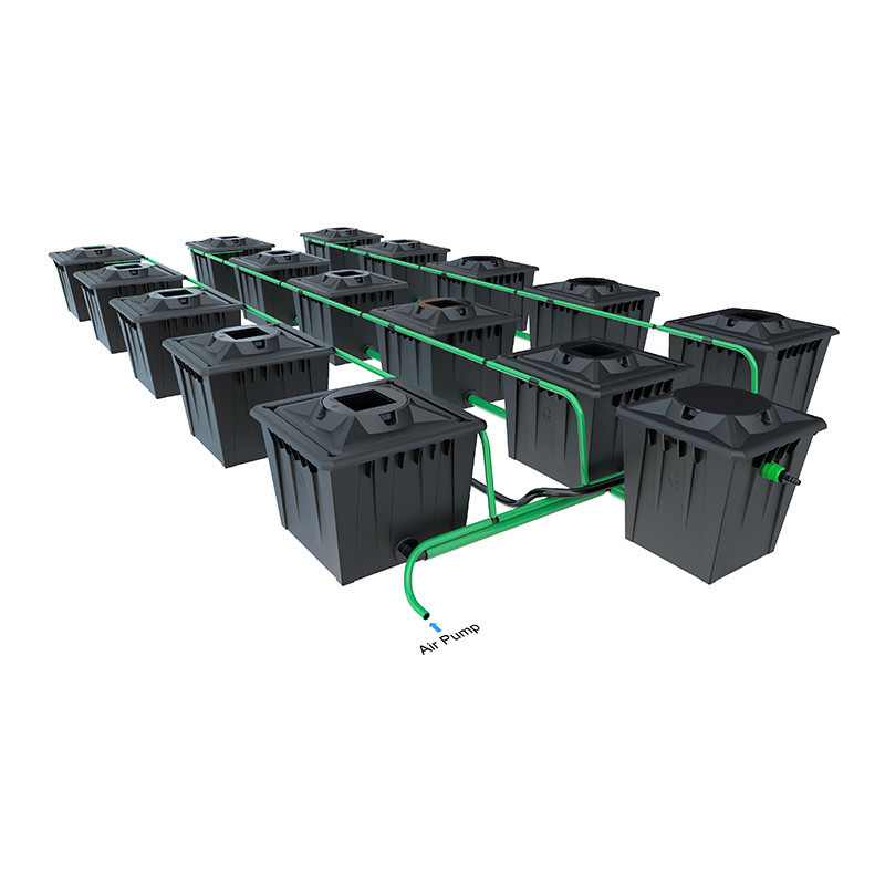 ALIEN RDWC BLACK 15POTS 36L RESERVOIR 280L