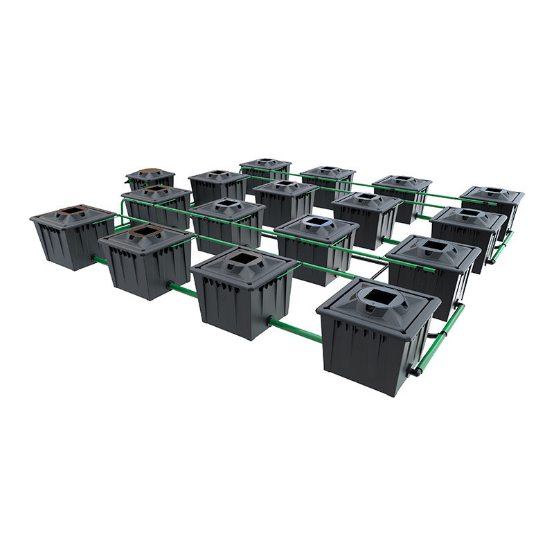 ALIEN RDWC BLACK 16POTS 36L RESERVOIR 280L