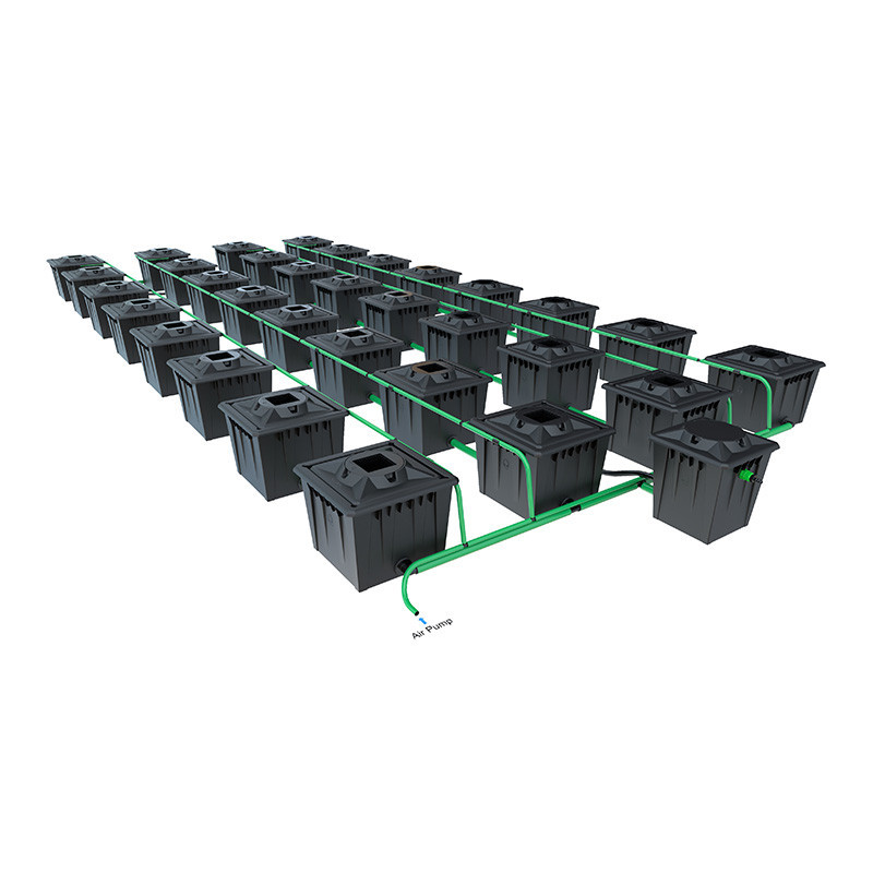 Alien RDWC Black System - 32 x 36L potten -.. Alien Hydroponics