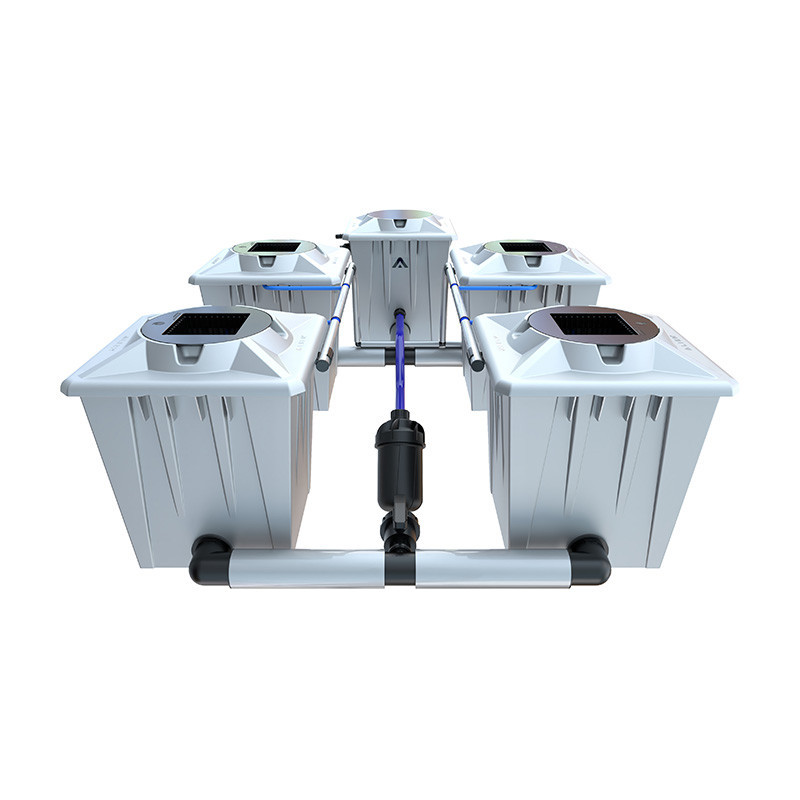 Alien RDWC PRO Silver System - 4 x 20L Töpfe - Alien Hydroponics