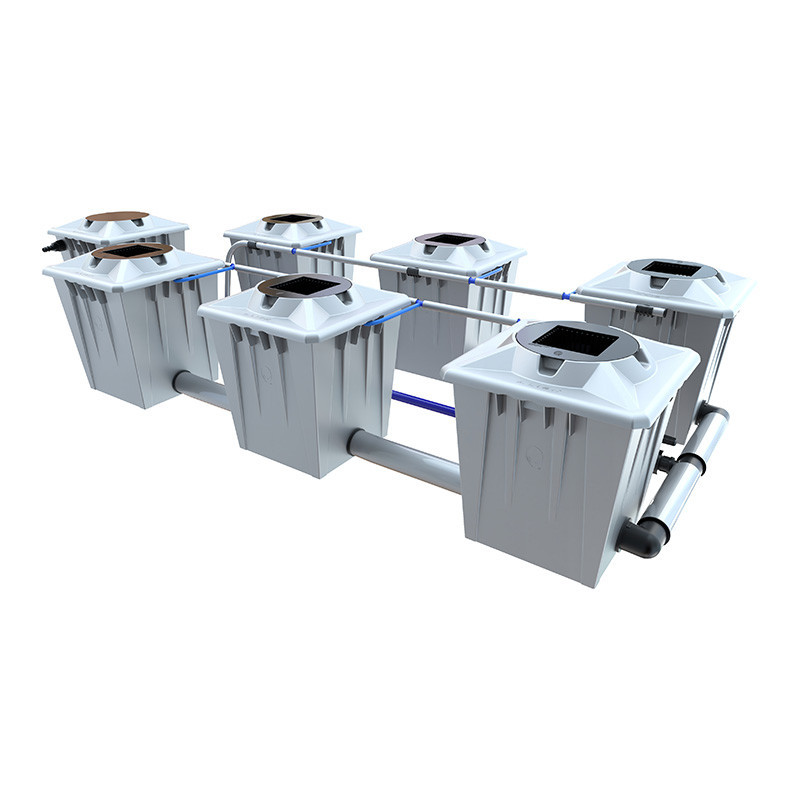 Sistema Alien RDWC PRO Silver - 6 vasi da 20 l - Idroponica Alien