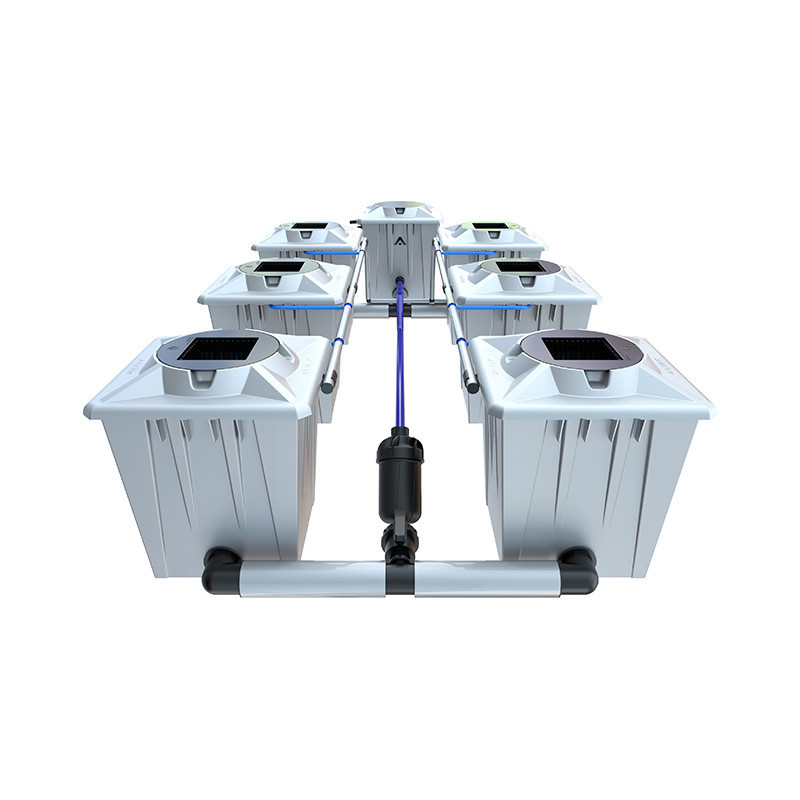 Alien RDWC PRO Silver System - 6 x 20L potten -.. Alien Hydroponics Alien RDWC PRO Silver System - 6 x 20L potten -.. Alien Hydroponics