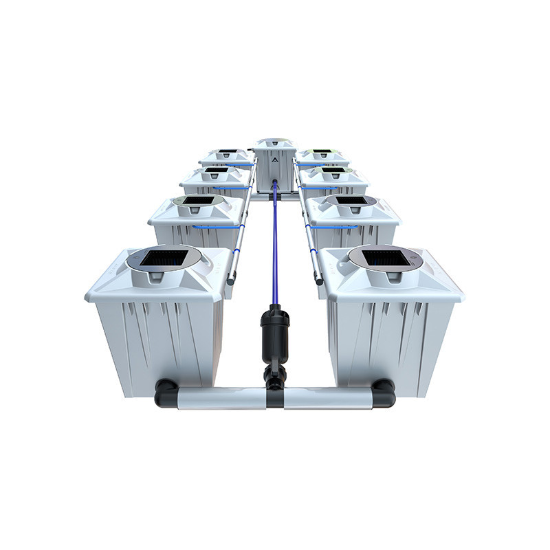 Sistema Alien RDWC PRO Silver - 8 vasi da 20 l - Idroponica Alien