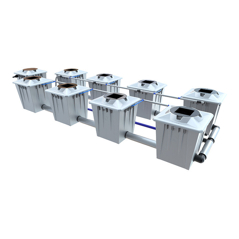 Sistema Alien RDWC PRO Silver - 8 vasi da 20 l - Idroponica Alien