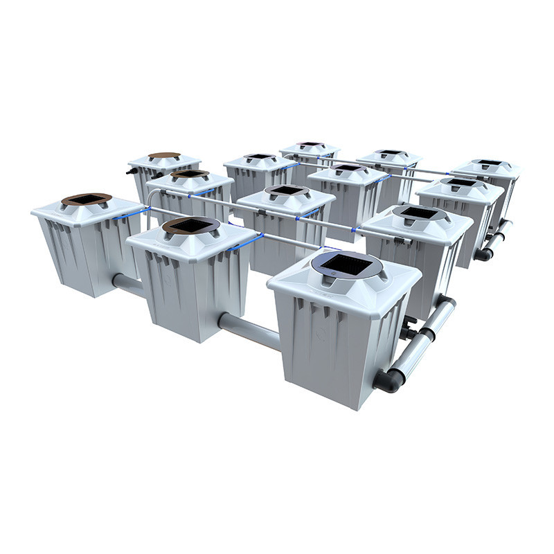 Alien RDWC PRO Silver System - 12 x 20L potten -.. Alien Hydroponics