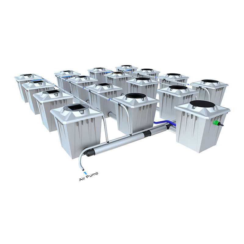 ALIEN RDWC PRO SILVER 16POTS 20L RESERVOIR 280L