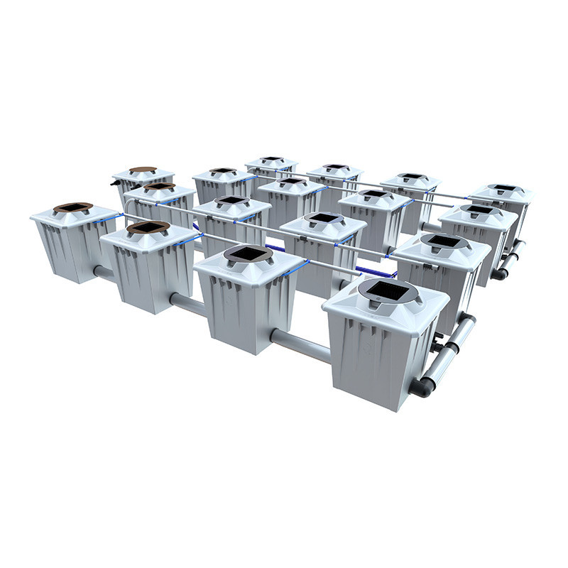 Sistema Alien RDWC PRO Silver - 16 vasi da 20 l - Idroponica Alien Sistema Alien RDWC PRO Silver - 16 vasi da 20 l - Idroponica Alien