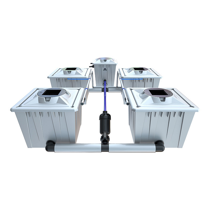 Système Alien RDWC PRO Silver - 4 pots de 36L - Alien Hydroponics