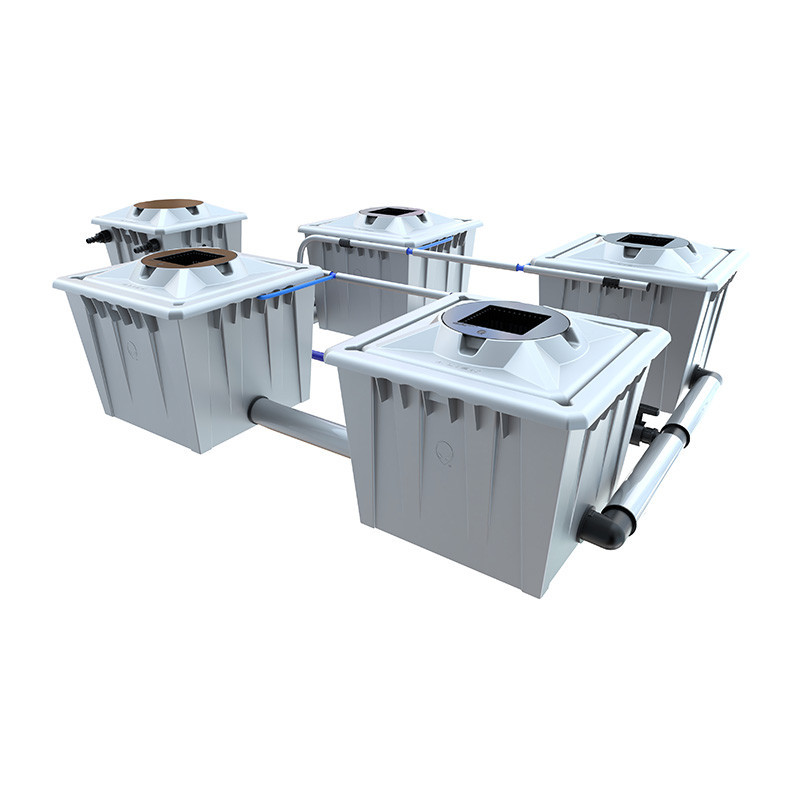 Alien RDWC PRO Silver System - 4 x 36L potten -.. Alien Hydroponics Alien RDWC PRO Silver System - 4 x 36L potten -.. Alien Hydroponics
