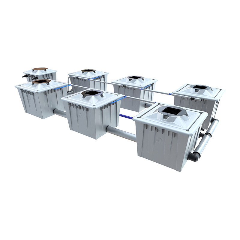 Alien RDWC PRO Silver System - 6 x 36L potten -.. Alien Hydroponics