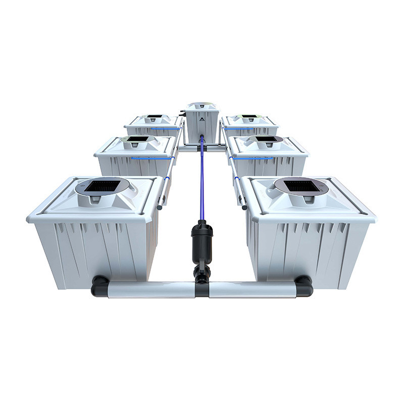 Alien RDWC PRO Silver System - 6 x 36L potten -.. Alien Hydroponics Alien RDWC PRO Silver System - 6 x 36L potten -.. Alien Hydroponics