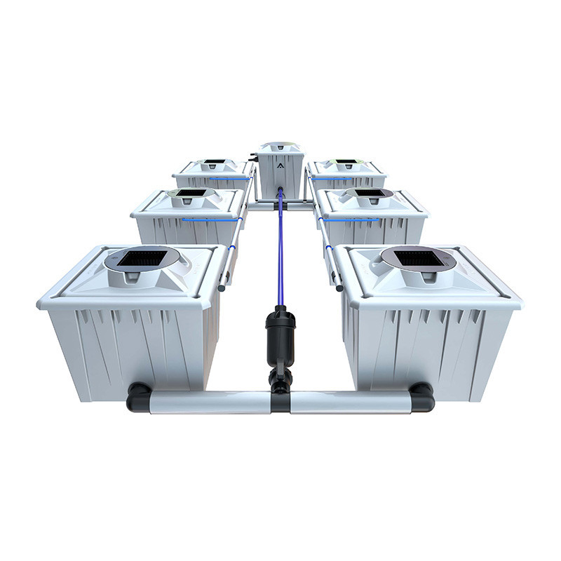 Alien RDWC PRO Silver System - 6 x 36L Töpfe - Alien Hydroponics