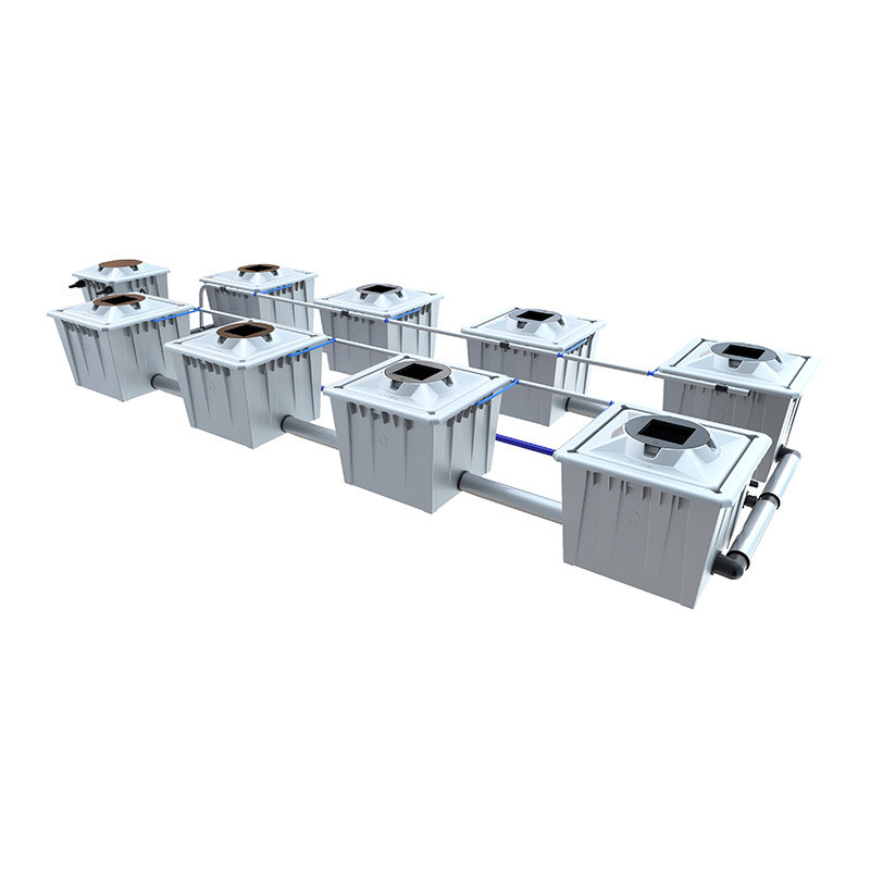 Alien RDWC PRO Silver System - 8 x 36L potten -.. Alien Hydroponics Alien RDWC PRO Silver System - 8 x 36L potten -.. Alien Hydroponics
