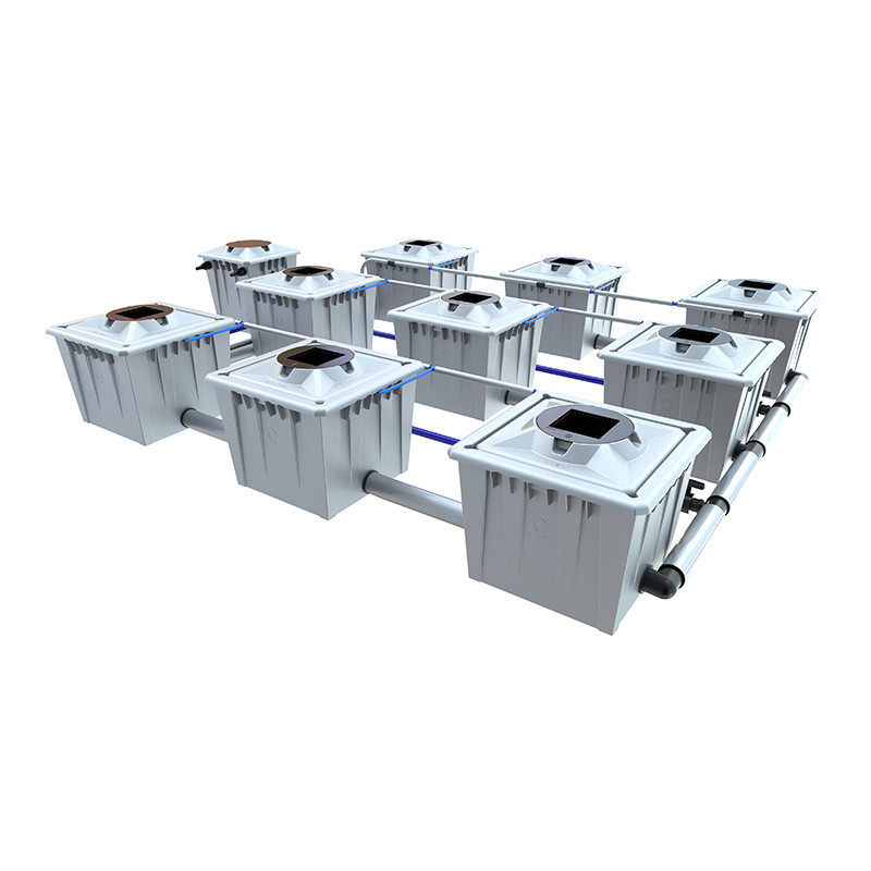 Alien RDWC PRO Silver System - 9 x 36L potten -.. Alien Hydroponics Alien RDWC PRO Silver System - 9 x 36L potten -.. Alien Hydroponics