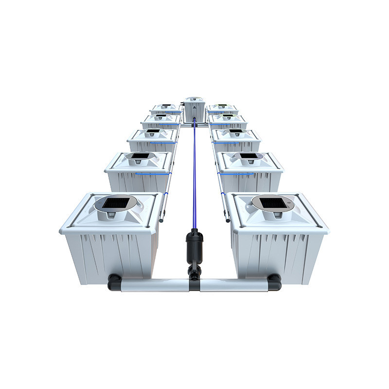 Alien RDWC PRO Silver System - 10 x 36L potten -.. Alien Hydroponics