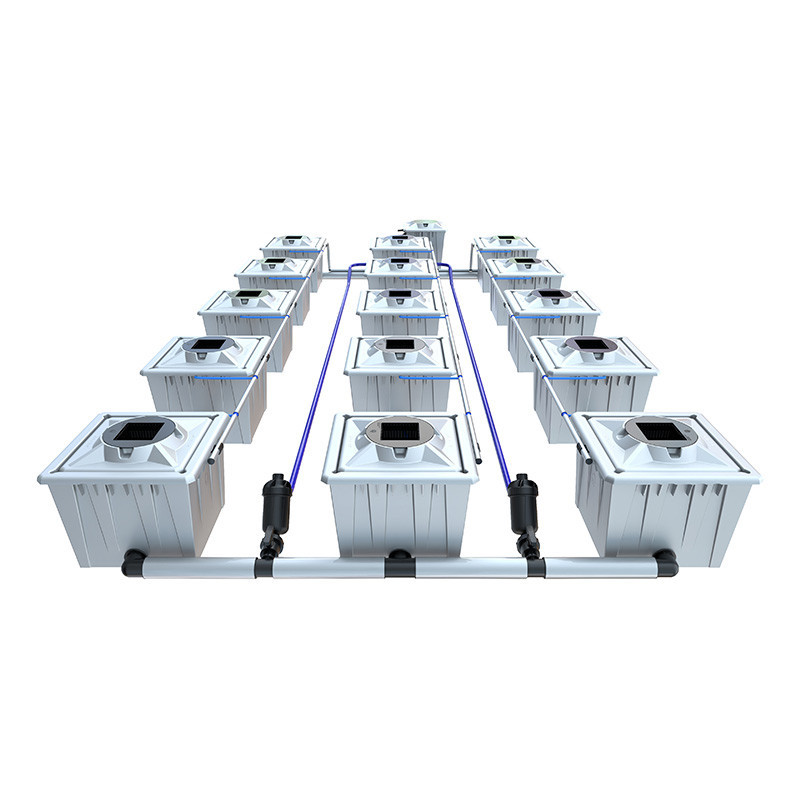 Alien RDWC PRO Silver System - 15 x 36L pots - Alien Hydroponics