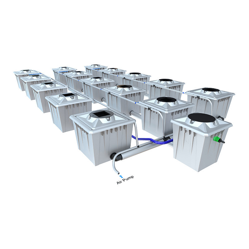 Alien RDWC PRO Silver System - 15 x 36L pots - Alien Hydroponics Alien RDWC PRO Silver System - 15 x 36L pots - Alien Hydroponics